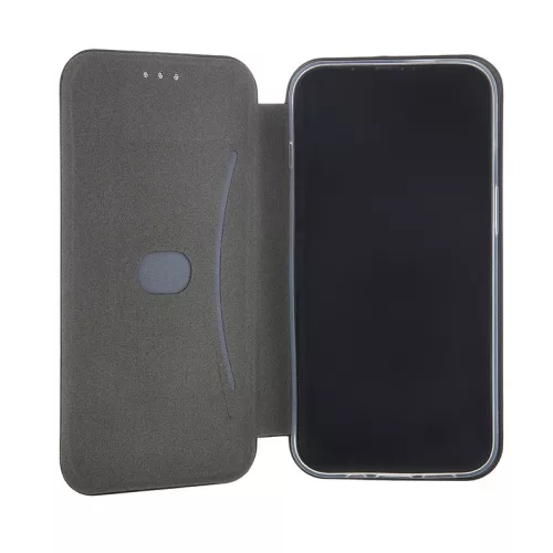 Forcell Elegance Samsung G960 Galaxy S9 oldalra nyíló mágneses könyv tok szilikon belsővel piros