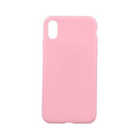 Apple iPhone XS Max (6.5) pink matt vékony szilikon tok