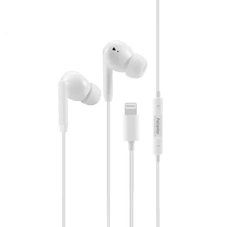 Fairplay Apple sztereo headset mikrofonnal, lightning csatlakozóval