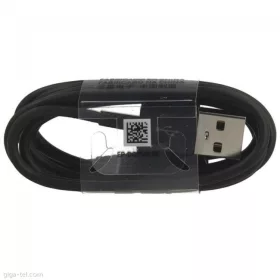   Samsung EP-DG970BBE fekete gyári USB - Type-C adatkábel 1,2m, 2A (S10, S10 Plus, S10 Edge)