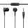 Alcatel WH-82 (CCB300A14C2) fekete 3,5mm jack gyári sztereo headset