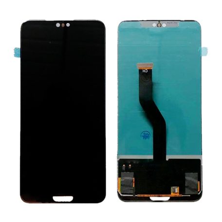 Huawei P20 Pro fekete LCD kijelző érintővel és kerettel (OLED)