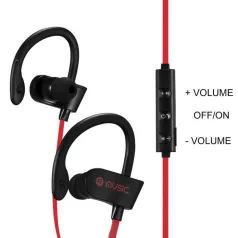   RT558 sztereo Bluetooth multipontos sport headset BT 4.2 + EDR piros