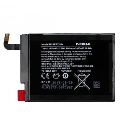Nokia BV-4BW gyári akkumulátor Li-Ion 3500mAh (Lumia 1520)