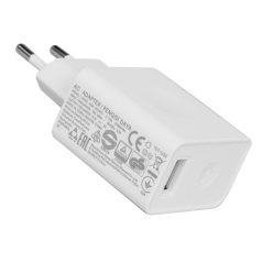   Motorola C-P36 fehér gyári hálózati töltő USB-A csatlakozóval 10,4W 2A