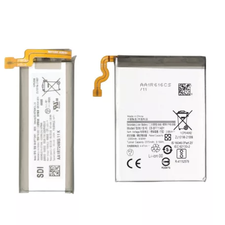 Samsung EB-BF711ABY 3300mAh és EB- BF712ABY 930mAh gyári akkumulátor szett (Galaxy Z Flip3 5G 2021)
