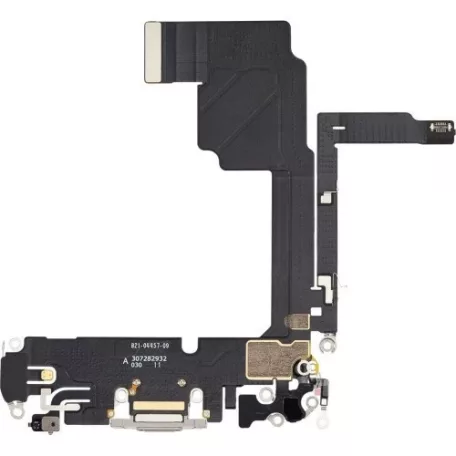 Apple iPhone 15 Pro (6.1) fekete töltőcsatlakozó szalagkábel