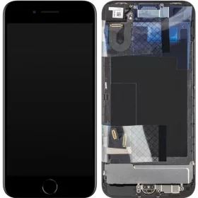   Apple iPhone SE3 (2022) fekete gyári LCD kijelző érintővel (661-26353)