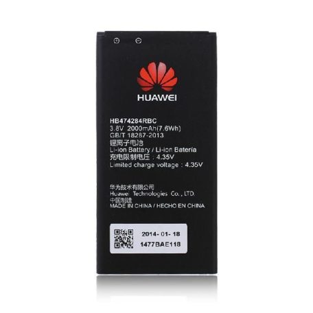 Huawei HB474284RBC (Ascend Y550, Y635, G521, G620, G615) gyári akkumulátor Li-Ion 2000mAh
