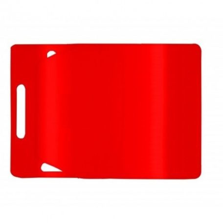 Univerzális 7.0 - 8.0 piros oldalra nyitható műbőr tablet tok