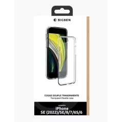   BigBen Apple iPhone 7 / 8 / SE2 / SE3 (4.7) átlátszó puha TPU tok