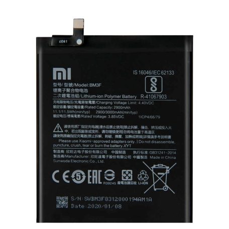 Xiaomi BM3F gyári akkumulátor Li-Ion Polymer 3000mAh (Mi 8 Pro, Mi 8 Explorer)