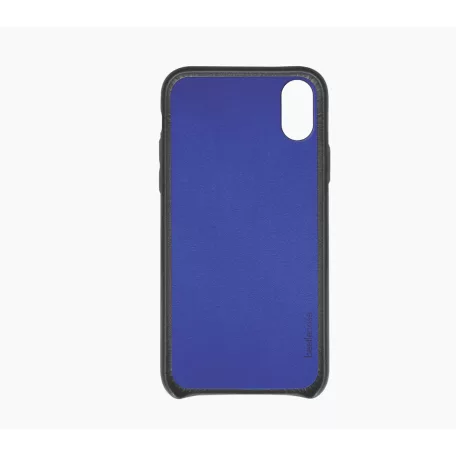 BeetleCase Apple iPhone X / XS bőr hátlapvédő tok fekete