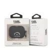 Karl Lagerfeld Rue St Guillaume Apple Airpods Pro szilikon tok fekete (KLACAPSILRSGBK)