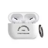 Karl Lagerfeld Rue St Guillaume Apple Airpods Pro szilikon tok fehér (KLACAPSILRSGWH)