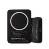 Karl Lagerfeld vezetéknélküli power bank Type-c csatlakozóval 3000mAh (KLPBMSOIBK) 2.1A 5W