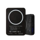 Karl Lagerfeld vezetéknélküli power bank Type-c csatlakozóval 3000mAh (KLPBMSOIBK) 2.1A 5W