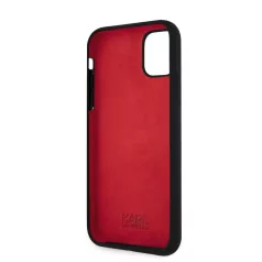   Karl Lagerfeld Choupette Apple iPhone 11 (6.1) 2019 hátlapvédő tok fekete (KLHCN61SLCHBK)