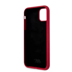   Karl Lagerfeld Choupette Apple iPhone 11 (6.1) 2019 hátlapvédő tok piros (KLHCN61SLCHRE)