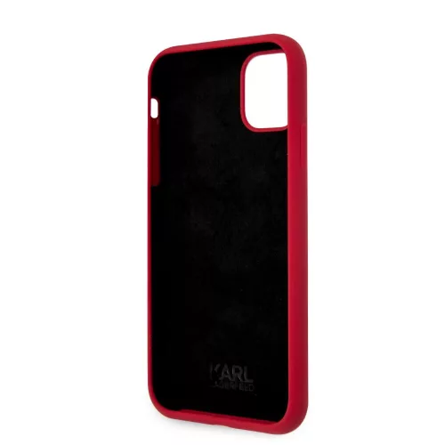 Karl Lagerfeld Choupette Apple iPhone 11 (6.1) 2019 hátlapvédő tok piros (KLHCN61SLCHRE)