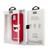 Karl Lagerfeld Choupette Apple iPhone 11 (6.1) 2019 hátlapvédő tok piros (KLHCN61SLCHRE)