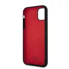 Karl Lagerfeld Apple iPhone 11 (6.1) 2019 Stack White Logo hátlapvédő tok fekete (KLHCN61SLKLRBK)