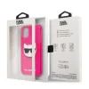 Karl Lagerfeld TPU Choupette Apple iPhone 11 (6.1) 2019 hátlapvédő tok Fluo Pink (KLHCN61CHTRP)