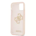 Guess Apple iPhone 12 / 12 Pro 2020 (6.1) TPU Big 4G Full Glitter Case hátlapvédő tok arany (GUHCP12MPCUGL4GGO)