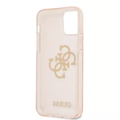   Guess Apple iPhone 12 / 12 Pro 2020 (6.1) TPU Big 4G Full Glitter Case hátlapvédő tok arany (GUHCP12MPCUGL4GGO)