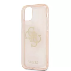   Guess Apple iPhone 12 Pro Max 2020 (6.7) TPU Big 4G Full Glitter Case hátlapvédő tok arany (GUHCP12LPCUGL4GGO)