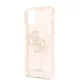 Guess Apple iPhone 11 (6.1) 2019 TPU Big 4G Full Glitter Case hátlapvédő tok arany (GUHCN61PCUGL4GGO)