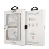 Guess Apple iPhone 13 Mini (5.4) TPU Marble Stripe hátlapvédő tok szürke (GUHCP13SKMABGR)