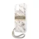Guess Apple iPhone 13 (6.1) TPU Marble Stripe hátlapvédő tok szürke (GUHCP13MKMABGR)