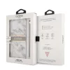 Guess Apple iPhone 13 Pro Max (6.7) TPU Marble Stripe hátlapvédő tok szürke (GUHCP13XKMABGR)