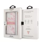 Guess Apple iPhone 13 (6.1) TPU Marble Stripe hátlapvédő tok pink (GUHCP13MKMABPI)