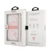 Guess Apple iPhone 13 Pro (6.1) TPU Marble Stripe hátlapvédő tok pink (GUHCP13LKMABPI)