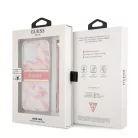 Guess Apple iPhone 13 Pro (6.1) TPU Marble Stripe hátlapvédő tok pink (GUHCP13LKMABPI)