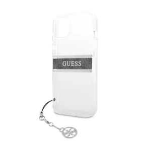   Guess Apple iPhone 13 Mini (5.4) PC/TPU 4G hátlapvédő tok szürke (GUHCP13SKB4GGR)