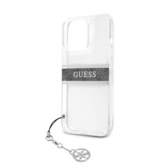   Guess Apple iPhone 13 Pro Max (6.7) PC/TPU 4G hátlapvédő tok szürke (GUHCP13XKB4GGR)