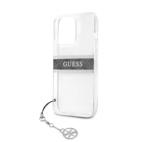   Guess Apple iPhone 13 Pro Max (6.7) PC/TPU 4G hátlapvédő tok szürke (GUHCP13XKB4GGR)