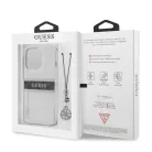 Guess Apple iPhone 13 Pro Max (6.7) PC/TPU 4G hátlapvédő tok szürke (GUHCP13XKB4GGR)