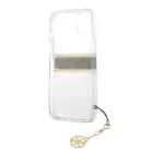 Guess Apple iPhone 13 Mini (5.4) PC/TPU 4G hátlapvédő tok barna (GUHCP13SKB4GBR)