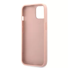   Guess PU Leather Saffiano Apple iPhone 13 Mini (5.4) hátlapvédő tok pink (GUHCP13SPSASBPI)
