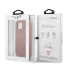 Guess PU Leather Saffiano Apple iPhone 13 (6.1) hátlapvédő tok pink (GUHCP13MPSASBPI)