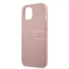 Guess PU Leather Saffiano Apple iPhone 13 Pro Max (6.7) hátlapvédő tok pink (GUHCP13XPSASBPI)