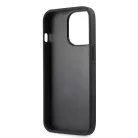 Guess Apple iPhone 13 Pro (6.1) PU Leather Saffiano hátlapvédő tok kék (GUHCP13LPSASBBL)