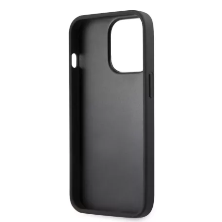 Guess Apple iPhone 13 Pro Max (6.7) PU Leather Saffiano hátlapvédő tok kék (GUHCP13XPSASBBL)