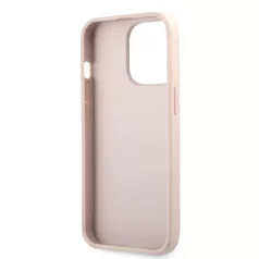   Guess Apple iPhone 13 Pro (6.1) PU 4G Printed Stripe hátlapvédő tok pink (GUHCP13L4GDPI)