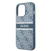 Guess Apple iPhone 13 Pro (6.1) PU 4G Printed Stripe hátlapvédő tok kék (GUHCP13L4GDBL)