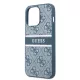 Guess Apple iPhone 13 Pro (6.1) PU 4G Printed Stripe hátlapvédő tok kék (GUHCP13L4GDBL)